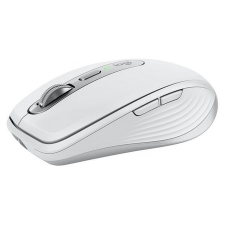 Logitech - MX Anywhere 3S Wireless Bluetooth Fast Scrolling Mouse with Programmable Buttons - Pale Gray