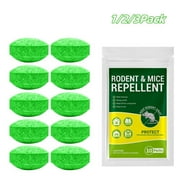 Rodent Repellent - Mice Repellent Indoor/Outdoor - Moth Balls for Rodents, Mouse Repellent Peppermint, Keep Mice Away, Peppermint to Repel Mice and Rats, Rat Repellent for House - 10PCS-1Pack