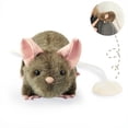 thumbnail image 1 of Mouse Plush Toy Shoulder Magnetic Plush Flower Branch Rat Stuffed Animal for Parties Easter Perfect Gift, 1 of 7