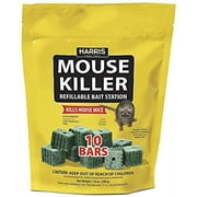 PF Harris Mouse & Rat Bars Bait Station - Bait - 10 Pack