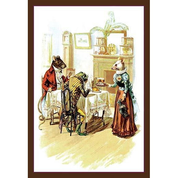 Mouse, Rat, Frog-Fine Art Canvas Print (20" x 30")