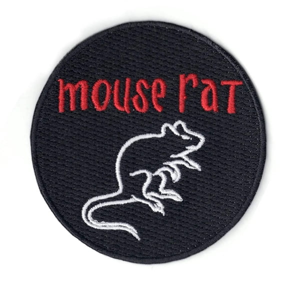 Mouse Rat Iron On Patch