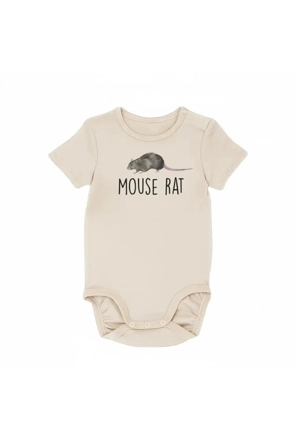 Mouse Rat Newborn Baby Bodysuit