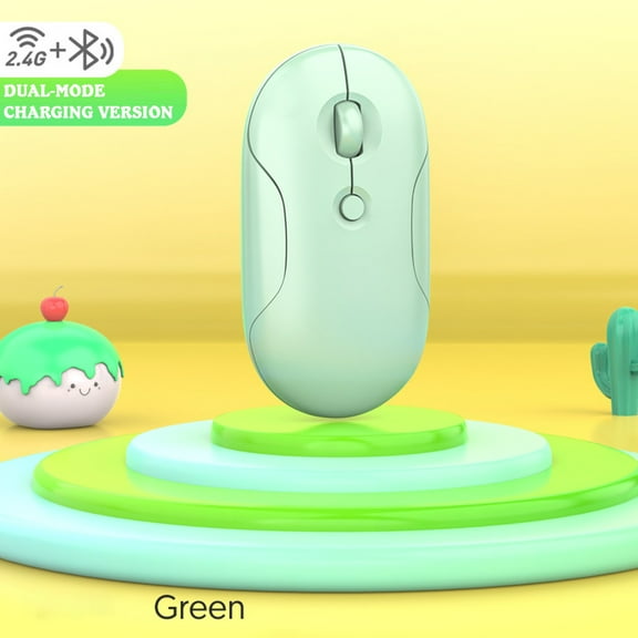 Mouse, Rechargeable Wireless Mouse, Small And Portable For Business Office (rechargeable Bluetooth-mode)