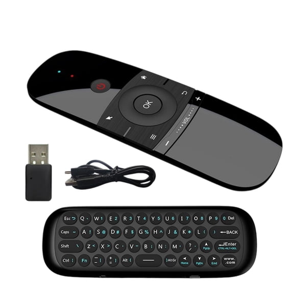 Mouse Remote Control with Learning Function 2.4Ghz Mouse with Keyboard for Computer Projector Media Player