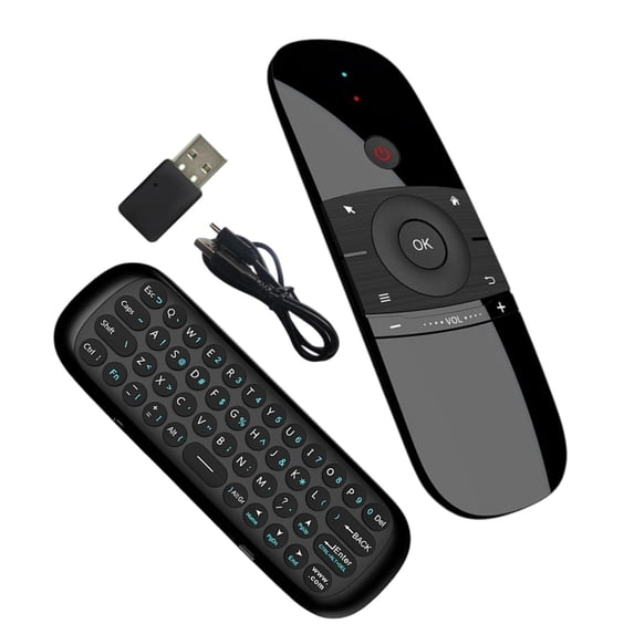 Mouse Remote Control with Learning Function 2.4Ghz Mouse with Keyboard for Computer Projector