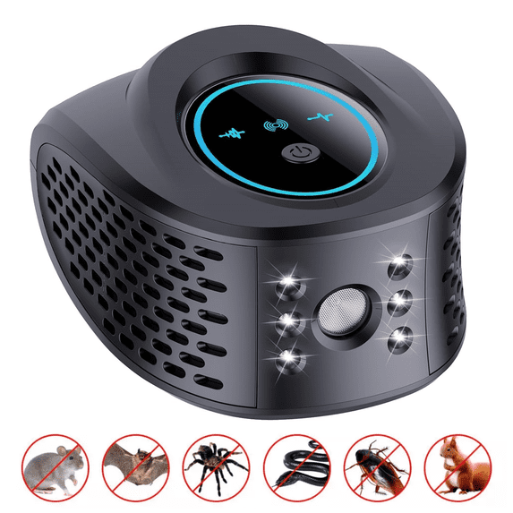 Mouse Repelent,Mice Repelent Ultrasonic , Rodent Repelent Indoor Plug-in Electronic Rodent Repelent Indoor for House/Attic/Garage/Basemen/Barns