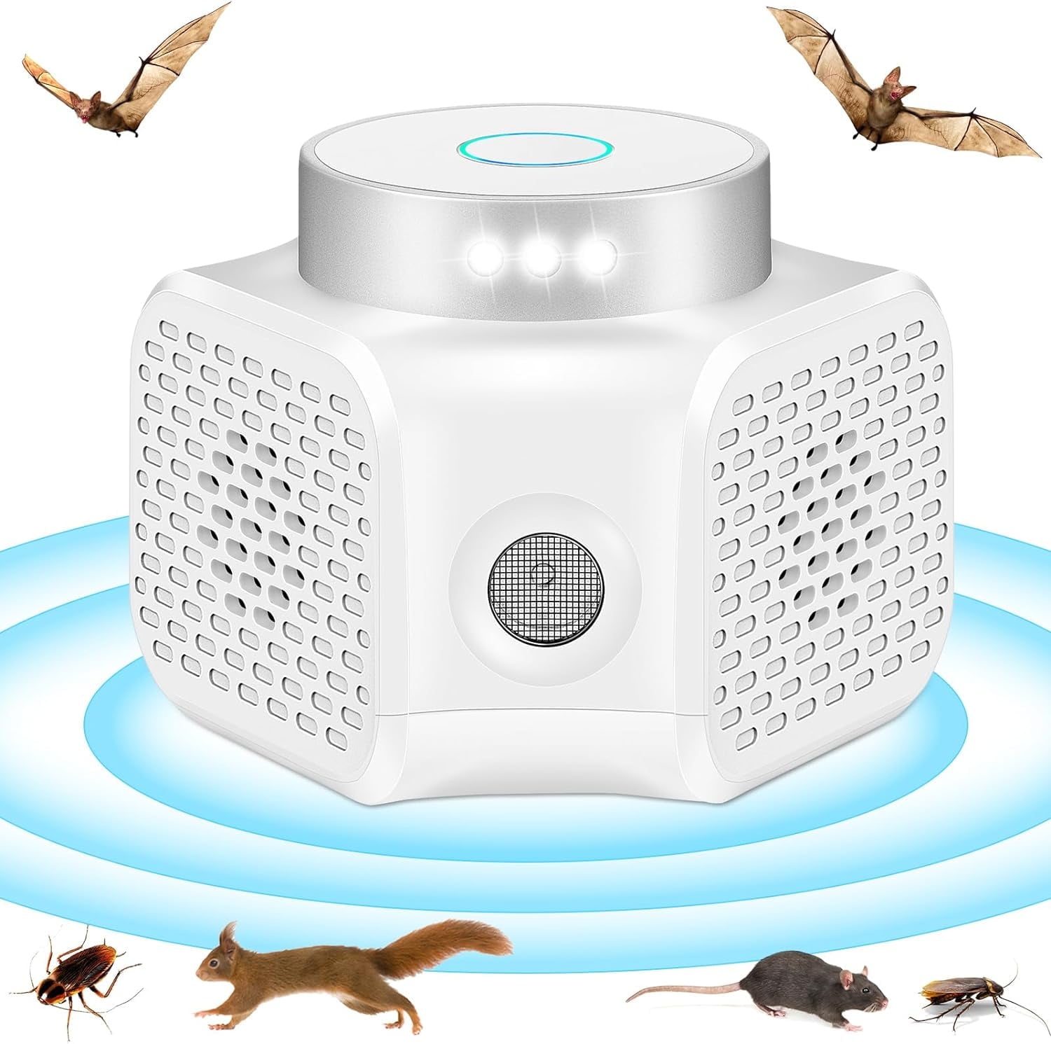 Mouse Repellent Plugins, Rodent Repellent Indoor Ultrasonic Mouse