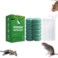 thumbnail image 1 of Mouse Rodent Repellent 12 Pack Peppermint Oil to Repel Mice Rats Squirrels Indoor Outdoor Use Safe for Homes Pets Effective, 1 of 8