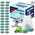 thumbnail image 1 of Mouse Rodent Repellent, 24 Pack Peppermint Lemon Mice Repellent, 1 of 6
