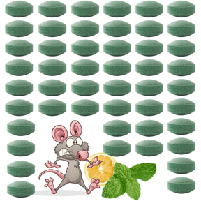 Mouse Rodent Repellent, 48 Pack Peppermint Lemon Mice Repellent