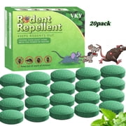 Mouse RodentRepellent 20Pack, Peppermint Oil Balls forRodents Outdoor and Indoor Use, DeterrentRats MiceRepellent for Car,Kitchen