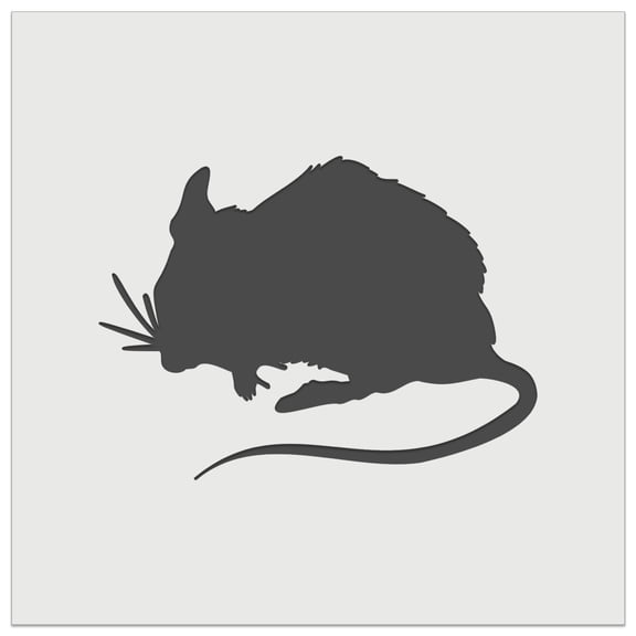 Mouse Solid DIY Cookie Wall Craft Stencil - 3.5 Inch