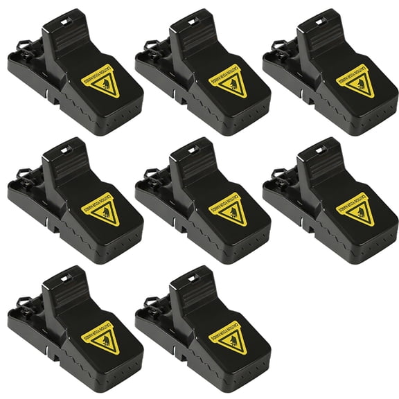 Mouse Traps Rat Trap Mouse Traps Indoor For Home Large Reusable Snap Trap Set Multi Pack For Kitchen Garage Basement Indoor Rodent Control