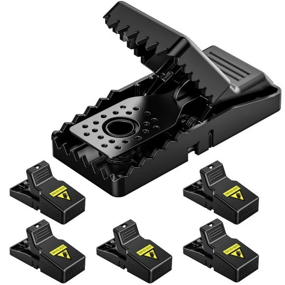 Mouse Traps,Small Mice Traps That Work,Humane Mouse Traps with Detachable Bait Cup,Mouse Catcher Quick Effective - 6 Pack