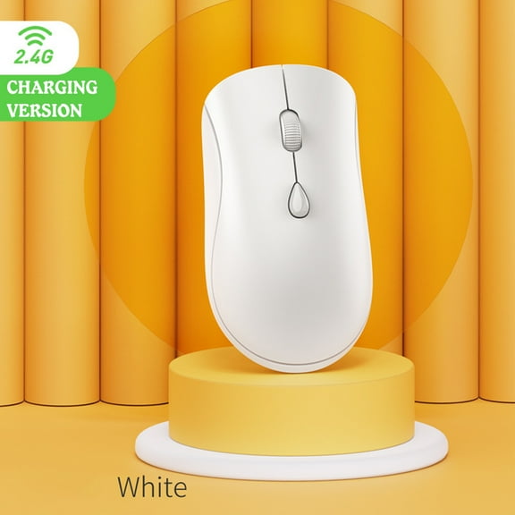 Mouse, Wireless 2.4G Silent Mouse Desktop Laptop Charging Wireless Mouse (charging 2.4G)