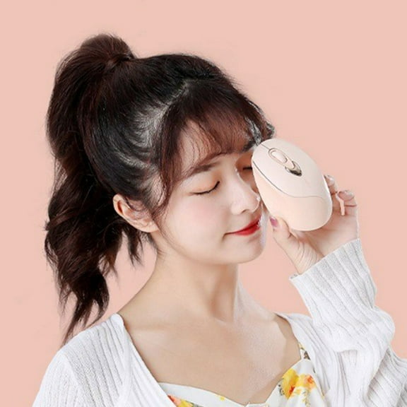 Mouse, Wireless Mute Mouse Type-c Fast Charging Mute Button Grip Comfortable Women Business Office Laptop Desktop.4G Universal