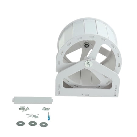 Mouse Wooden Exercise Wheel Silent Hamster Running Wheel Pet Toy Wheel White