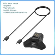 Mouse base charger for Razer V2 Pro / Naga Pro / Viper Ultimate / Basilisk ultimate wireless mouse charging base