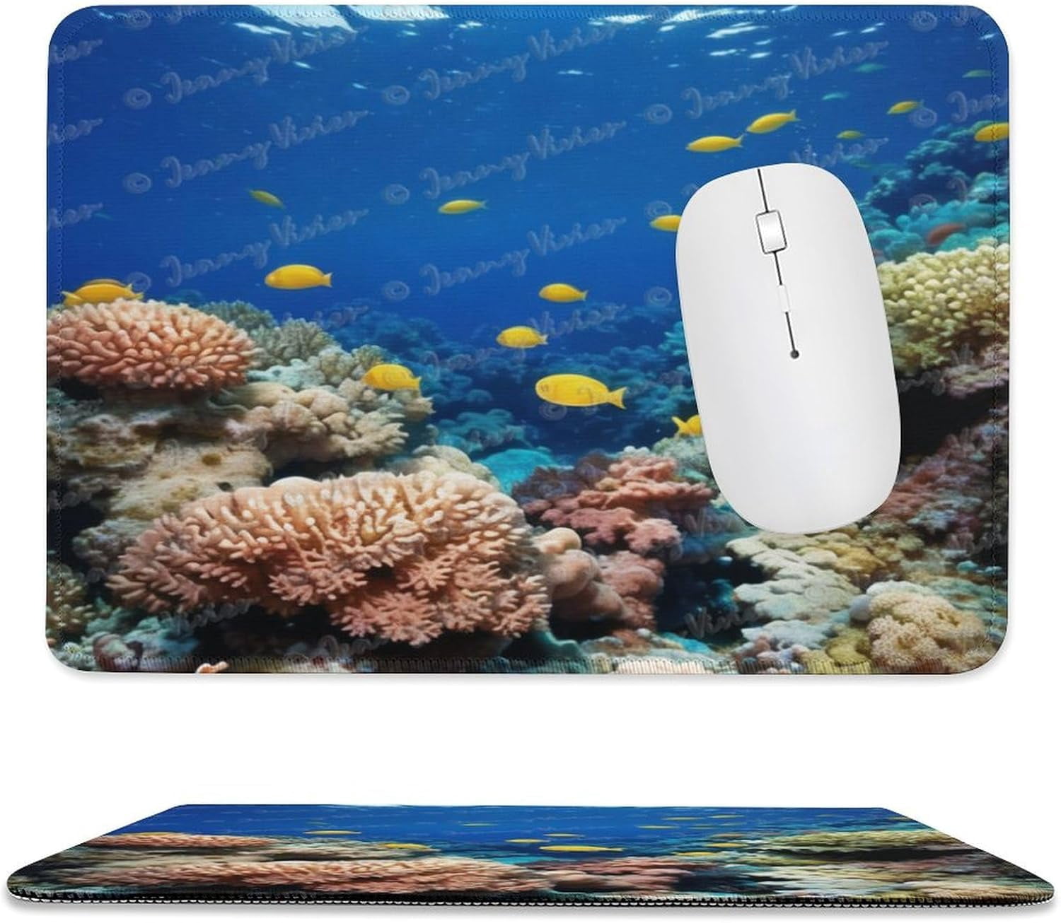 Mouse pad with Anti-Slip Rubber Base,Computer Mouse Mat for Computers ...
