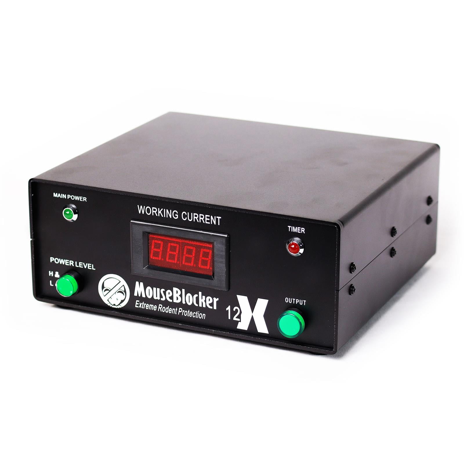 MouseBlocker 45452 Ultrasonic Mouse Blocker 12X, 12,000 Sq. Feet