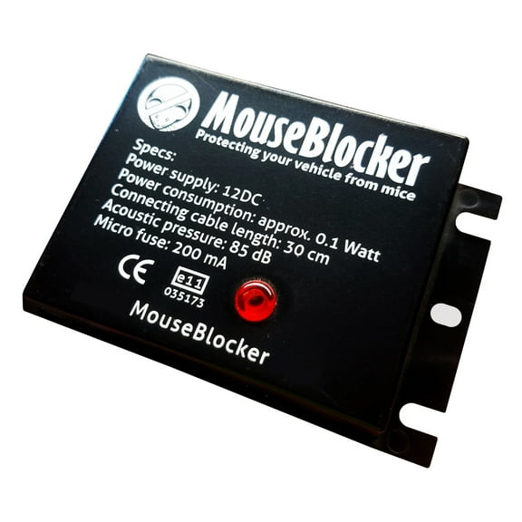 MouseBlocker 99917 Ultrasonic Mouse Blocker Classic, 12 Volt