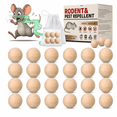 thumbnail image 1 of MouseRepellent 36 Pack, Peppermint Oil RodentRepellent for Mice, Rats & Squirrels, Indoor & Outdoor Use for Home, Garage & Garden, Natural Deterrent, 1 of 6