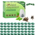 thumbnail image 1 of MouseRodentRepellent, 50 Pack Peppermint Oil to Repel Mice and Rats– KeepsRodentPests Away Effectively-Indoor/Outdoor Use, Safe for Homes & Pets Garden & Home, 1 of 7