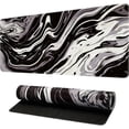 thumbnail image 1 of Mousepad, Extended Mouse Pad, Non-Slip Large Mouse Pad, Waterproof Desk Mat, XL Gaming Mouse Pad, Keyboard Pad for Laptop, Black and White Desk Pad, Mousepad for Home, Office 35.4''''x15.7'''', 1 of 6