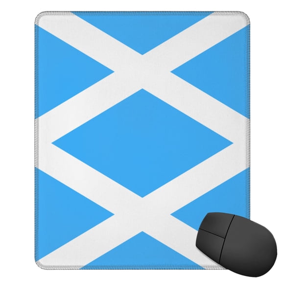 Mousepad Flag Of Scotland Non-Slip Rubber Base Mouse Mat For Laptop Computer Gaming Office 11.89.85 Inches