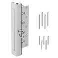 thumbnail image 1 of Mousike Door Reinforcement Lock, 8in Home Security Door Lock Withstand 2400lb for Inward Swinging Door, Defend Your Home Safe (Sliver of 1 Pack), 1 of 7