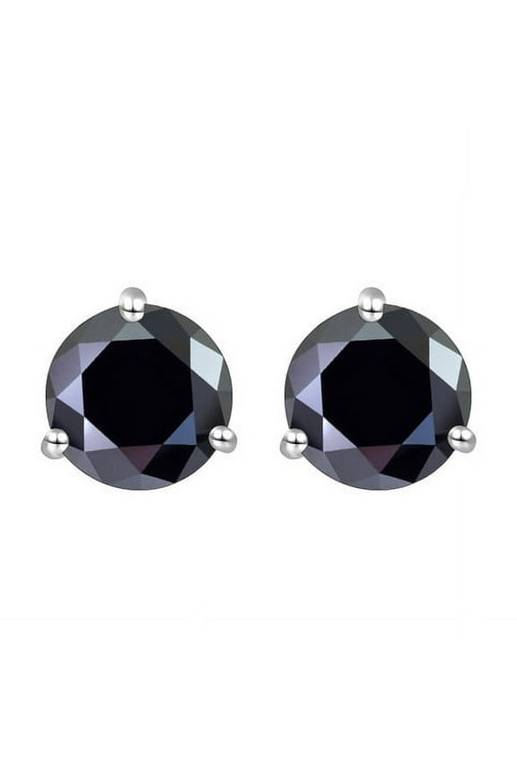 Moussaint Diamond Earrings Super Flash Light Luxury Premium Earrings 0.5Ct1ct Moissanite Earrings