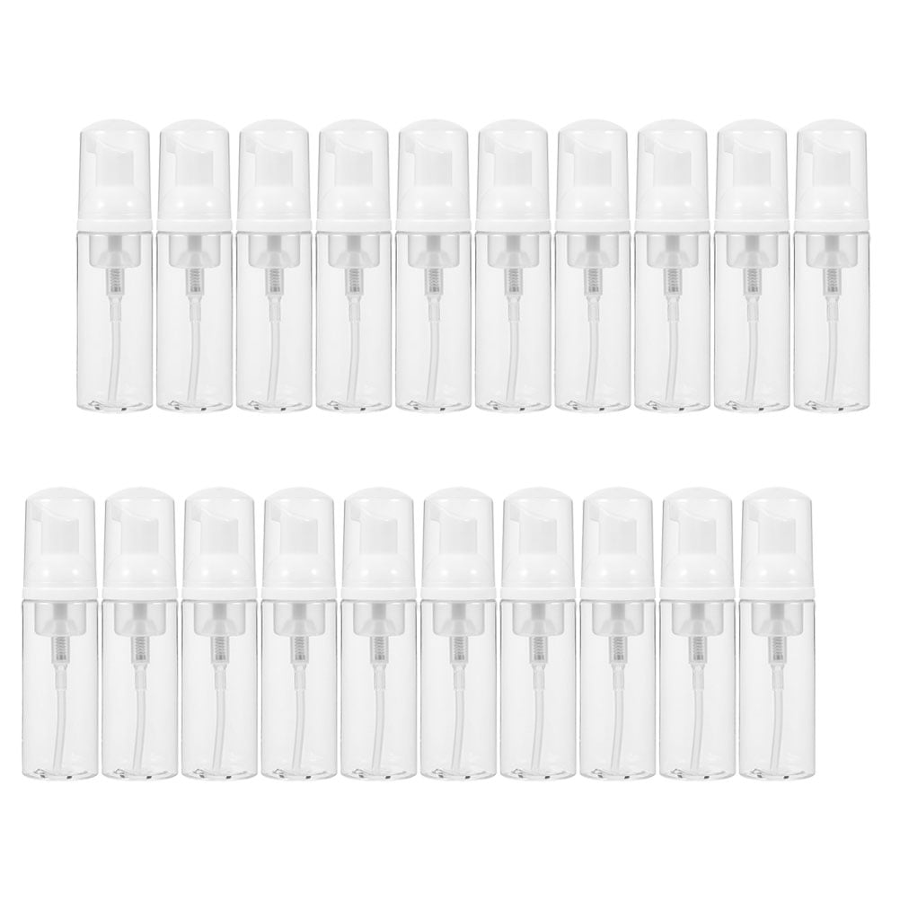 Mousse Bottle 20 Pcs Foam Pump Dispenser Bottles Dish Soap Eyelash Bulk Travel Plastic