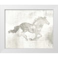 thumbnail image 1 of Mousseau, Studio 32x26 White Modern Wood Framed Museum Art Print Titled - Mustang Study Neutral, 1 of 4