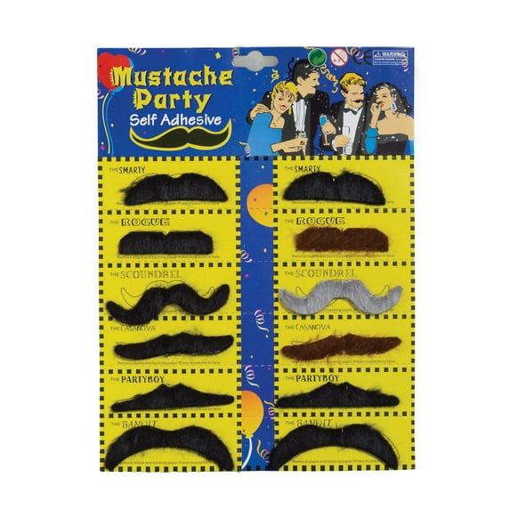 Moustache Card