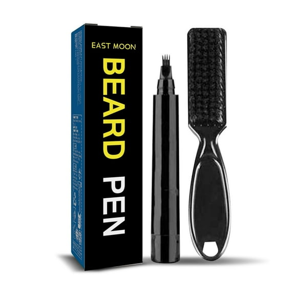 Moustache Filler, Moustache Filler Pen Waterproof Beard Brush Men's Beard Pen