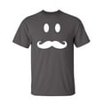 thumbnail image 1 of Moustache Smile Men Funny Tees Novelty Sarcastic Humor Graphic TShirt, 1 of 5