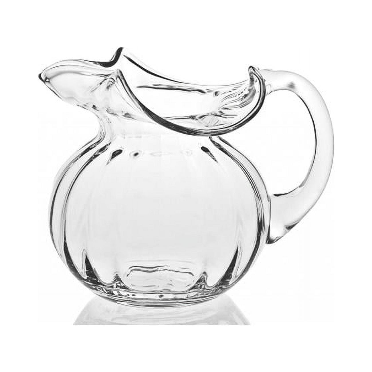 Mouth Blown Glass Pitcher 42 Oz