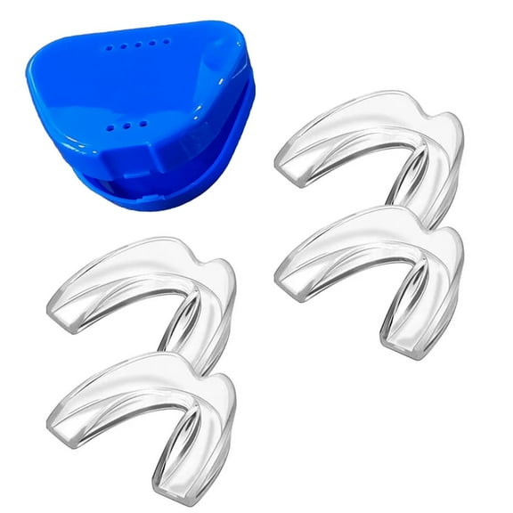Moldable Teeth Night Guard for Teeth Grinding, Includes 4 Pcs