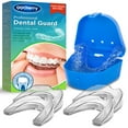 Professional Dental Night Guard for Teeth Grinding 2 Sizes, BPA Free (4 Pcs Set)