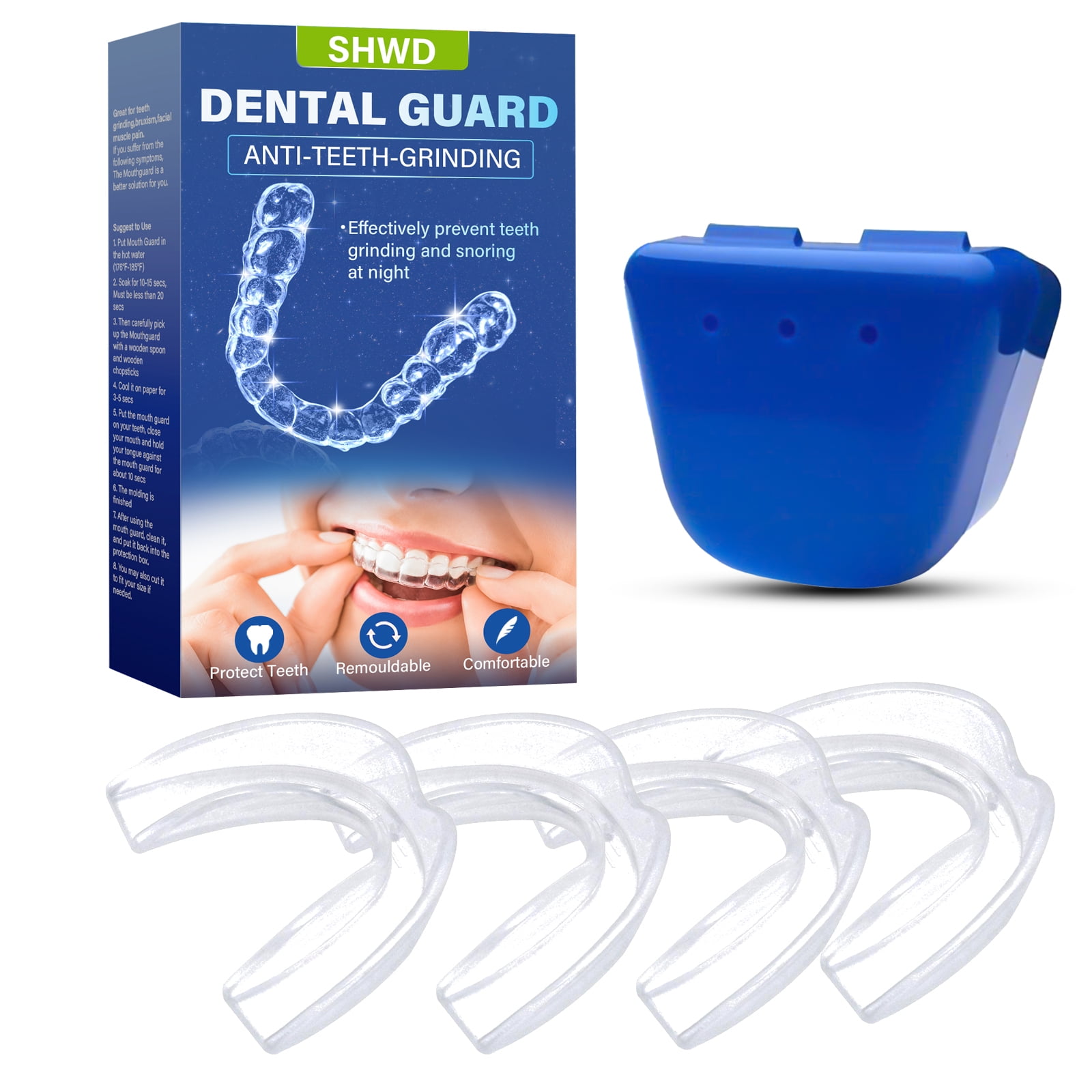 Mouth Guard for Grinding Teeth at Night Upgraded Night Guards for Teeth