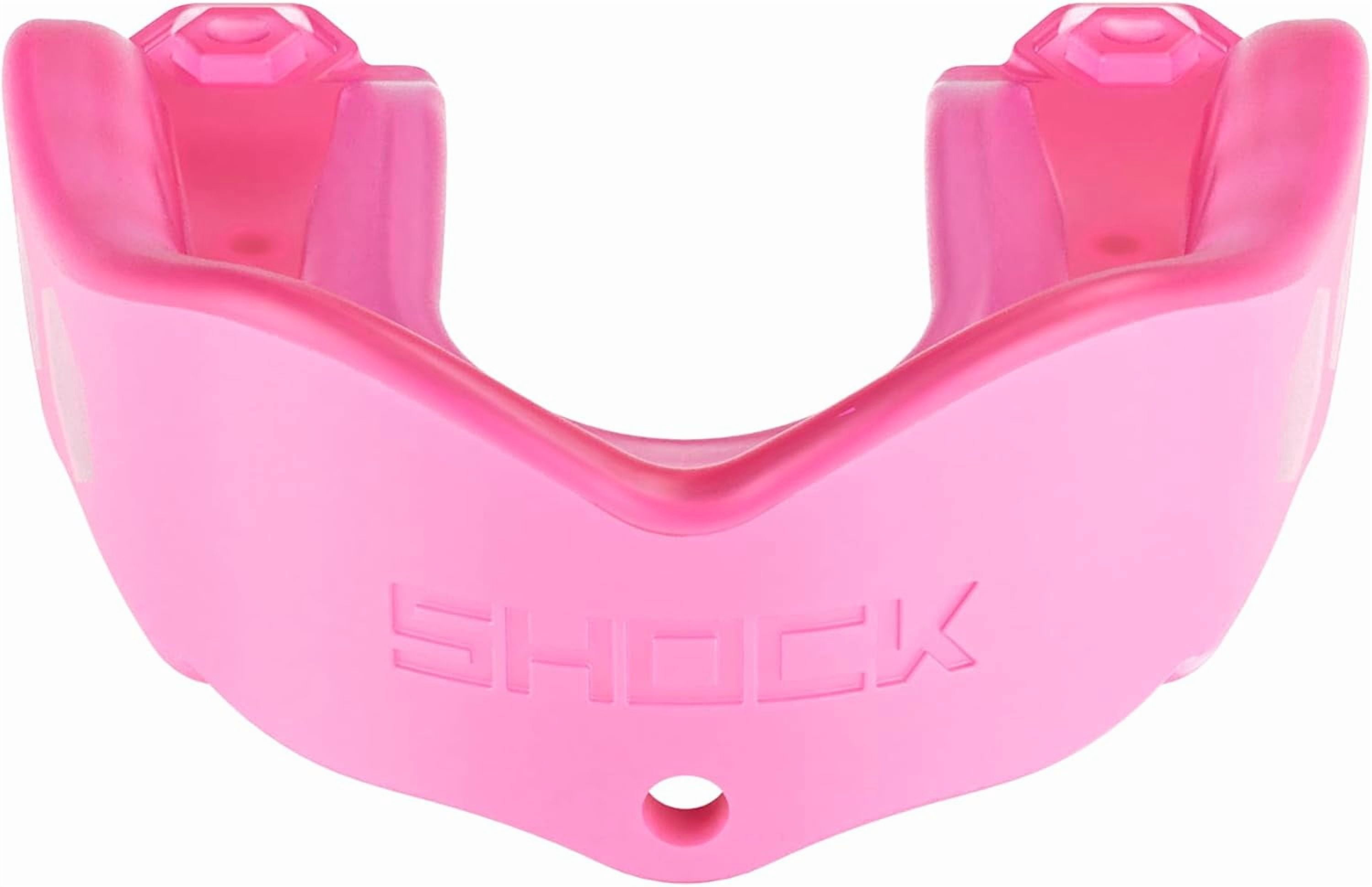 Mouth Guard Sports, Hockey, Lacrosse, Baseball, Wrestling Moutguard, Gel Max Heavy Duty Protection & Custom Fit, Football Mouth Guard with Strap, Adult & Youth Mouthguard
