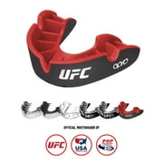 OPRO Silver Level UFC Mouth Guard   Mouthguard for Boxing, MMA & Football Black, Adult