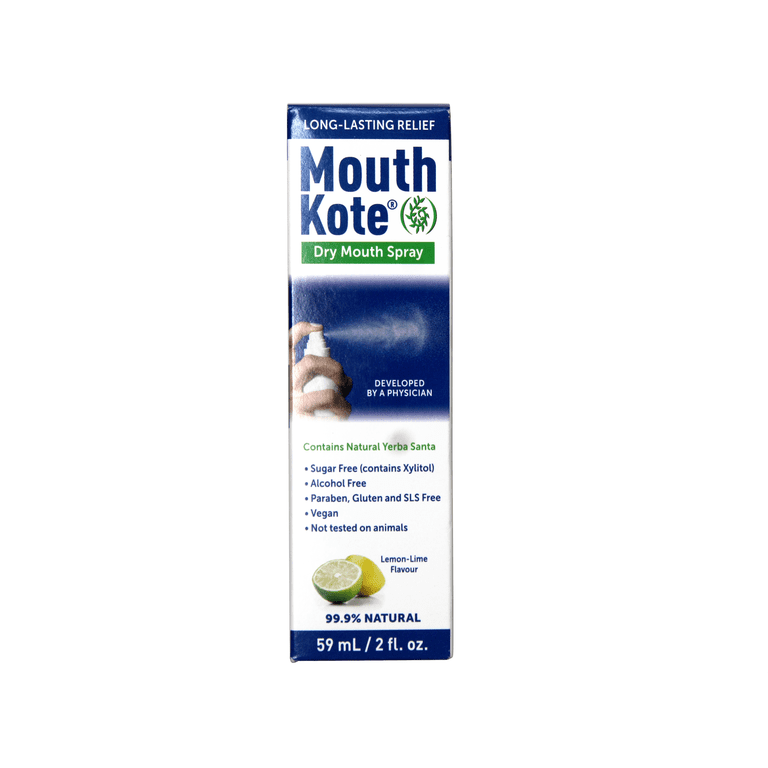 Mouth Kote Oral Moisturizer, Long Lasting Dry Mouth and Throat