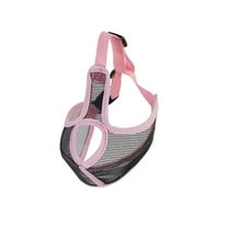 Mouth Mesh For Dog Breathable Chihuahua Bulldog Muzzle Eco-friendly Pet Mouth Cover For Collapsed Nose Dogs Small Medium Pets