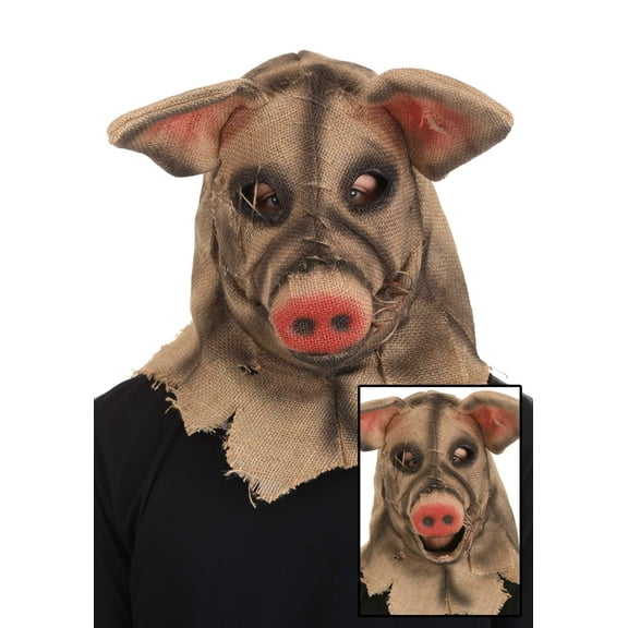 Mouth Mover Mask - Pig Scarecrow