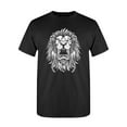 thumbnail image 1 of Mouth Open Lion T-Shirt Men -Image by Shutterstock, Male 3X-Large, 1 of 2