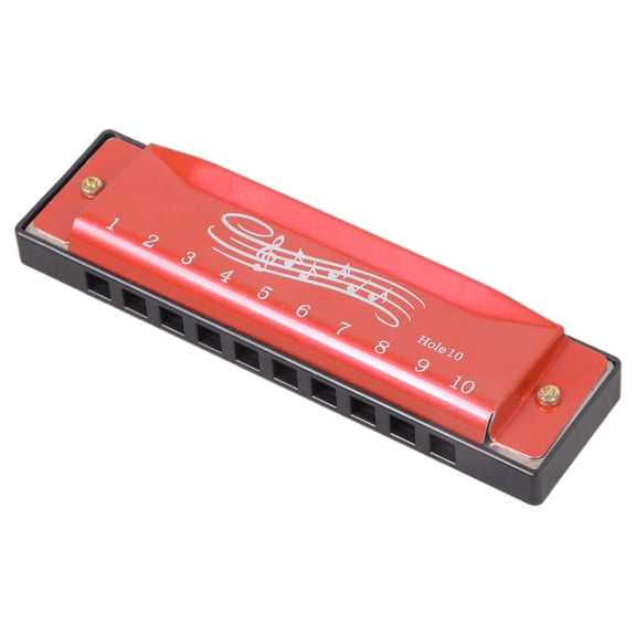 Mouth Organ and Professional Harmonica for Kid, Adult, Player, 10 Holes 20 Tones Profession Key of C Chromatic Harmonica