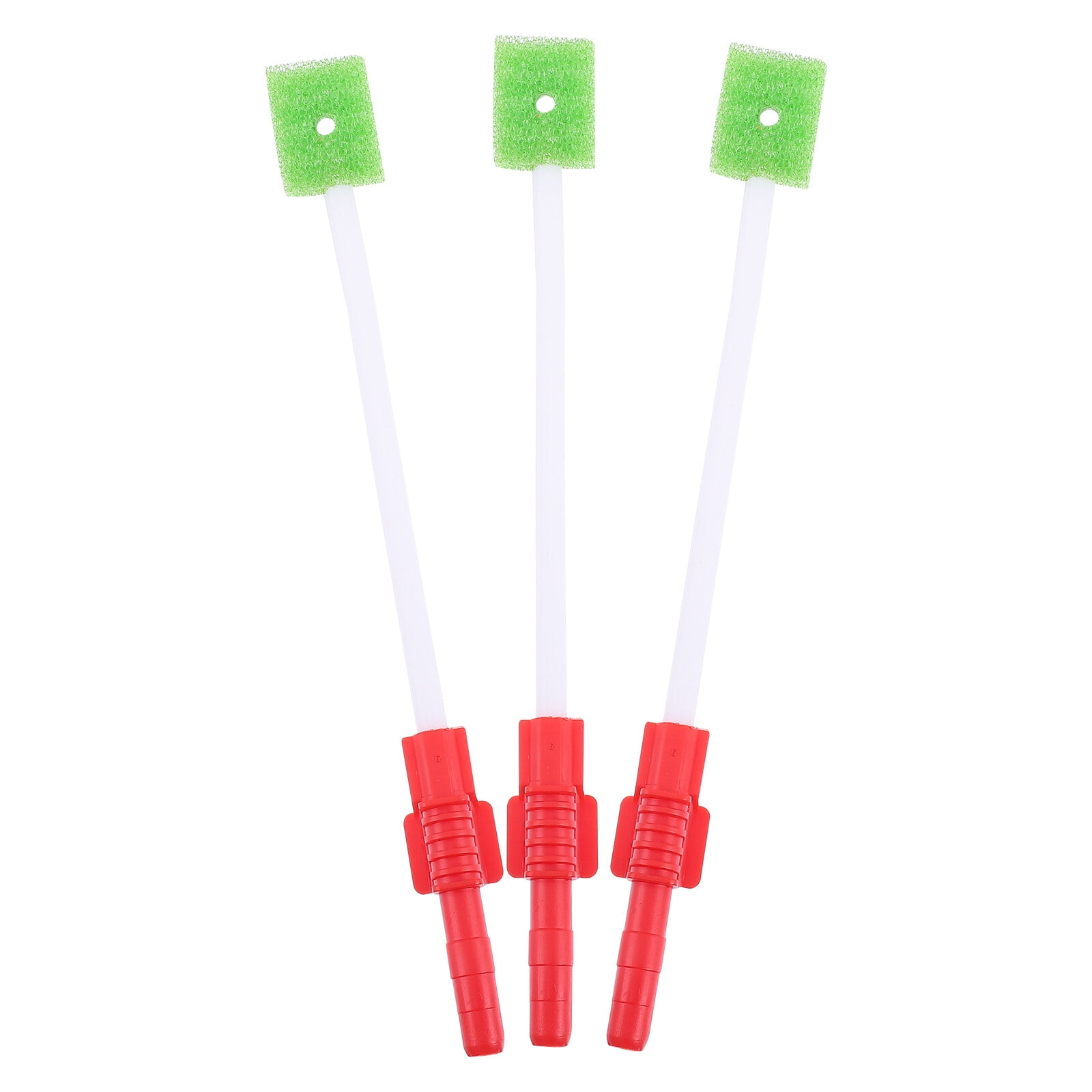 Mouth Swabs 3Pcs Sponge Oral Swabs Oral Cleaning Stick Sponge Swabs