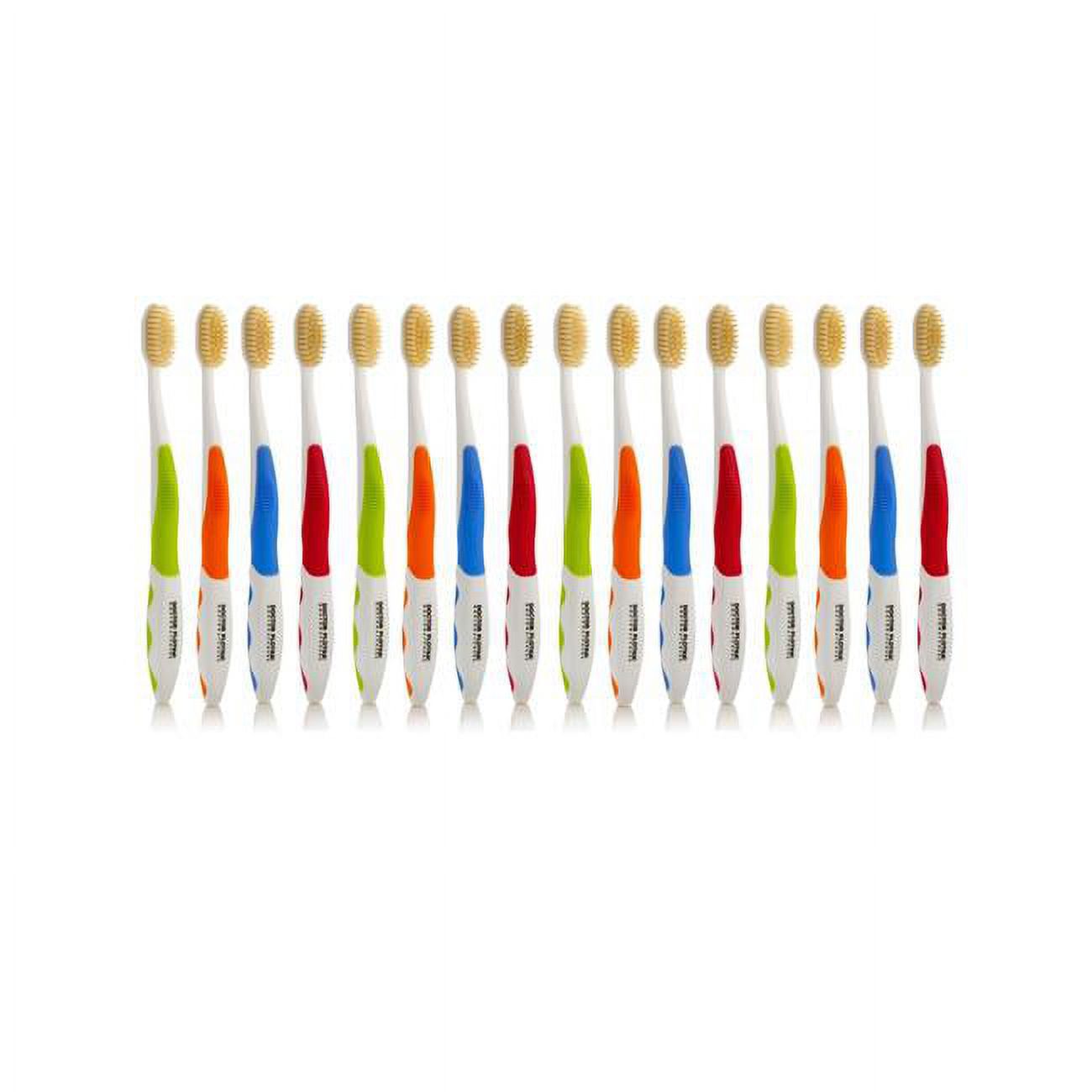 Mouth Watchers  protective Adult Toothbrush With Flossing Bristles